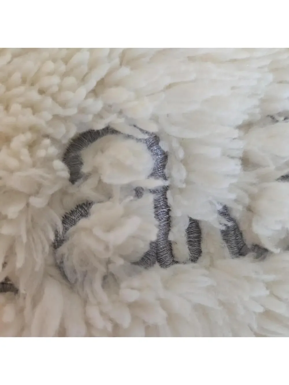Pottery Barn Kids Anywhere Chair Slipcover Fuzzy White 